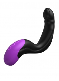 Черно-фиолетовый вибромассажёр простаты Hyper-Pulse P-Spot Massager - Pipedream - в Королеве купить с доставкой
