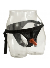 Трусики со штырьком для фиксации насадок Ultra Harness with Plug - Doc Johnson - купить с доставкой в Королеве