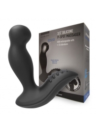 Черный вибромассажер простаты 3,5’’ P-spot Massager - 12,5 см. - Erokay - в Королеве купить с доставкой
