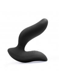 Черный вибромассажер простаты 3,5’’ Curve P-spot Massager - 12 см. - Erokay - в Королеве купить с доставкой