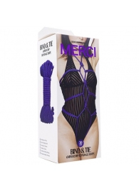 Фиолетовая верёвка для связывания и фиксации Bind Tie - 9,14 м. - Doc Johnson - купить с доставкой в Королеве