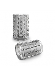 Прозрачная насадка с бороздками STAY HARD COCK SLEEVE 04 CLEAR - Blush Novelties - в Королеве купить с доставкой
