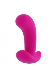 Розовый вибромассажёр простаты с пультом ДУ Hooking Up - 9,5 см. - Selopa - в Королеве купить с доставкой