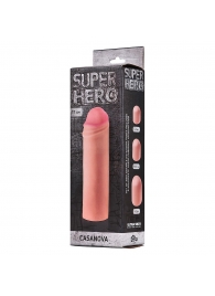Фаллоудлинитель SUPER HERO Casanova - 18 см. - Lola Games - в Королеве купить с доставкой