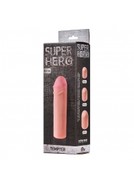 Фаллоудлинитель SUPER HERO Tempter - 16 см. - Lola Games - в Королеве купить с доставкой
