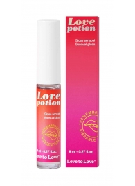 Возбуждающий блеск для губ Love Potion - 8 мл. - Love to Love - купить с доставкой в Королеве