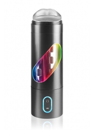 Перезаряжаемый мастурбатор-ротик Extreme Toyz Rechargeable Roto-Bator Mouth - Pipedream - в Королеве купить с доставкой