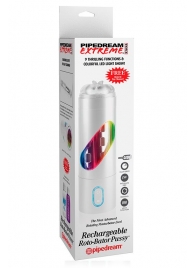 Перезаряжаемый мастурбатор-вагина Extreme Toyz Rechargeable Roto-Bator Pussy - Pipedream - в Королеве купить с доставкой