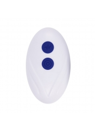 Синее эрекционное виброкольцо с клиторальной подушечкой и пультом ДУ Adjustable Fun Ring - Zero Tolerance - в Королеве купить с доставкой