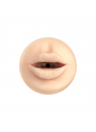 Телесный мастурбатор-ротик Feel Stroker Mouth - Kiiroo - в Королеве купить с доставкой