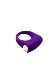 Фиолетовое эрекционное кольцо Puggle Vibrating Ring with Bullet - Adrien Lastic - в Королеве купить с доставкой