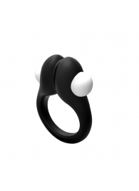 Черное эрекционное кольцо Zippy Vibrating Ring With Bullet - Adrien Lastic - в Королеве купить с доставкой