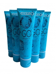 Набор из 5 пролонгирующих лубрикантов на водной основе Egzo Go (по 100 мл.) - EGZO - купить с доставкой в Королеве