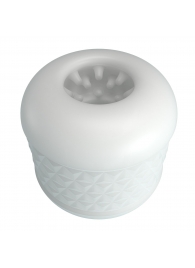 Белый сквозной мастурбатор Crystle - Baile - в Королеве купить с доставкой