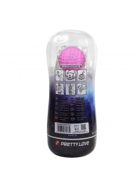 Прозрачный мастурбатор с подвижным шариком - Baile - в Королеве купить с доставкой