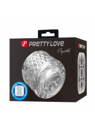Прозрачный сквозной мастурбатор Crystle - Baile - в Королеве купить с доставкой
