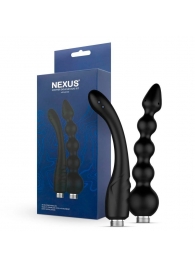 Набор из 2 насадок для анального душа Shower Douche Duo Kit - Nexus Range - купить с доставкой в Королеве