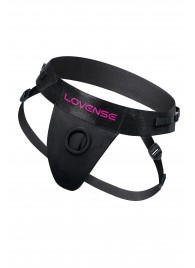 Черные универсальные трусики Lovense из спандекса - Lovense - купить с доставкой в Королеве