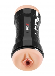 Двусторонний мастурбатор в колбе Super Flip-A-Pussy Over - Pipedream - в Королеве купить с доставкой