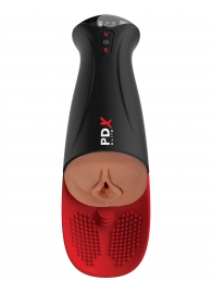 Мастурбатор-вагина в колбе с вибрацией Fuck-O-Matic Pro XL - Pipedream - в Королеве купить с доставкой