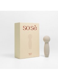 Серый мини-вибромассажёр Harmony - Sose