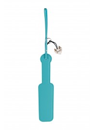 Голубой кожаный пэддл - 37 см. - Pecado - купить с доставкой в Королеве