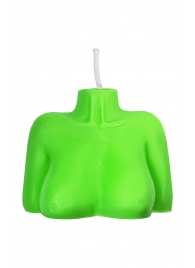 Зеленая сувенирная свеча «Женский силуэт» - Pecado - купить с доставкой в Королеве