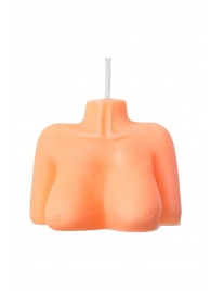 Оранжевая сувенирная свеча «Женский силуэт» - Pecado - купить с доставкой в Королеве