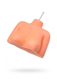 Оранжевая сувенирная свеча «Женский силуэт» - Pecado - купить с доставкой в Королеве