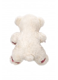 Бондажный набор: белый мишка с розовыми оковами и наручниками - Pecado - купить с доставкой в Королеве