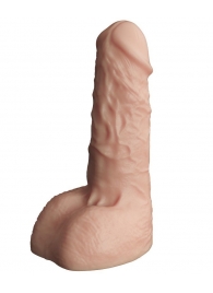 Телесный фаллоудлинитель с мошонкой Cock Next - 17 см. - LOVETOY (А-Полимер) - в Королеве купить с доставкой