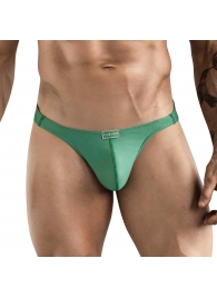 Зеленые мужские трусы-тонги Clever Cactus Thong - Clever Masculine Underwear купить с доставкой