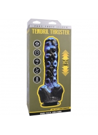 Черно-синяя мини-машина на присоске Tendril Thruster - 21,6 см. - Doc Johnson - купить с доставкой в Королеве