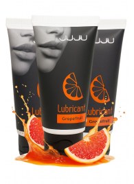 Набор из 3 съедобных лубрикантов JUJU со вкусом грейпфрута - JuJu - купить с доставкой в Королеве