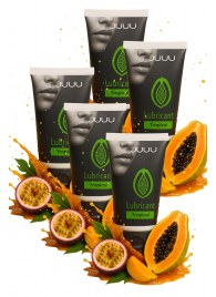 Набор из 5 съедобных лубрикантов JUJU со вкусом тропических фруктов - JuJu - купить с доставкой в Королеве