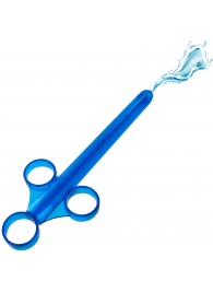 Синий шприц для введения лубриканта XL Lubricant Launcher - XR Brands - купить с доставкой в Королеве