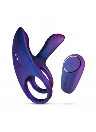 Фиолетовое эрекционное виброкольцо с клиторальной подушечкой Infinity Ignite - ONE DC B.V. - в Королеве купить с доставкой