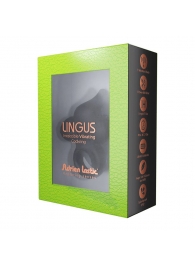 Черное эрекционное кольцо Lingus с вибрацией - Adrien Lastic - в Королеве купить с доставкой