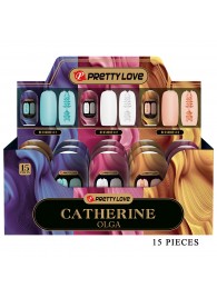 Набор из 15 мастурбаторов Catherine Olga - Baile - в Королеве купить с доставкой