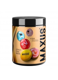Точечные презервативы MAXUS 2000 Amazing Dots с железным кейсом - 15 шт. - Maxus - купить с доставкой в Королеве