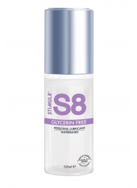 Лубрикант на водной основе S8 Glycerin Free без глицерина - 125 мл. - Stimul8 - купить с доставкой в Королеве