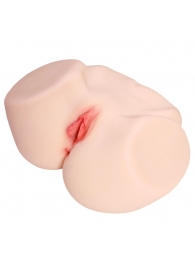 Мастурбатор-полуторс с двойным слоем материала и вибрацией Jenny Onahole Real Vagina - KOKOS - в Королеве купить с доставкой
