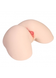 Мастурбатор-полуторс с двойным слоем материала и вибрацией Jenny Onahole Real Hips - KOKOS - в Королеве купить с доставкой