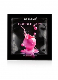 Саше съедобной оральной смазки OraLove с ароматом бабл-гам - 3 гр. - Биоритм - купить с доставкой в Королеве