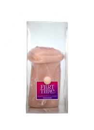 Телесный мастурбатор-вагина с фигурками на поверхности - LOVETOY (А-Полимер) - в Королеве купить с доставкой