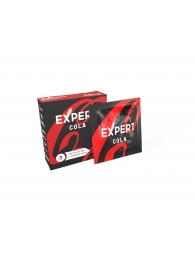 Презервативы с ароматом колы Expert Cola - 3 шт. - Expert - купить с доставкой в Королеве
