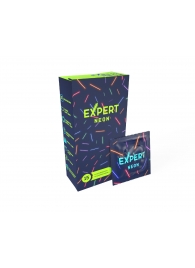 Светящиеся в темноте презервативы Expert Neon - 15 шт. - Expert - купить с доставкой в Королеве