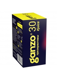 Ароматизированные презервативы Ganzo Juice - 30 шт. - Ganzo - купить с доставкой в Королеве