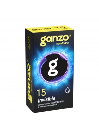 Супертонкие презервативы Ganzo Invisible - 15 шт. - Ganzo - купить с доставкой в Королеве