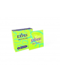 Ультратонкие презервативы Expert Invisible - 3 шт. - Expert - купить с доставкой в Королеве